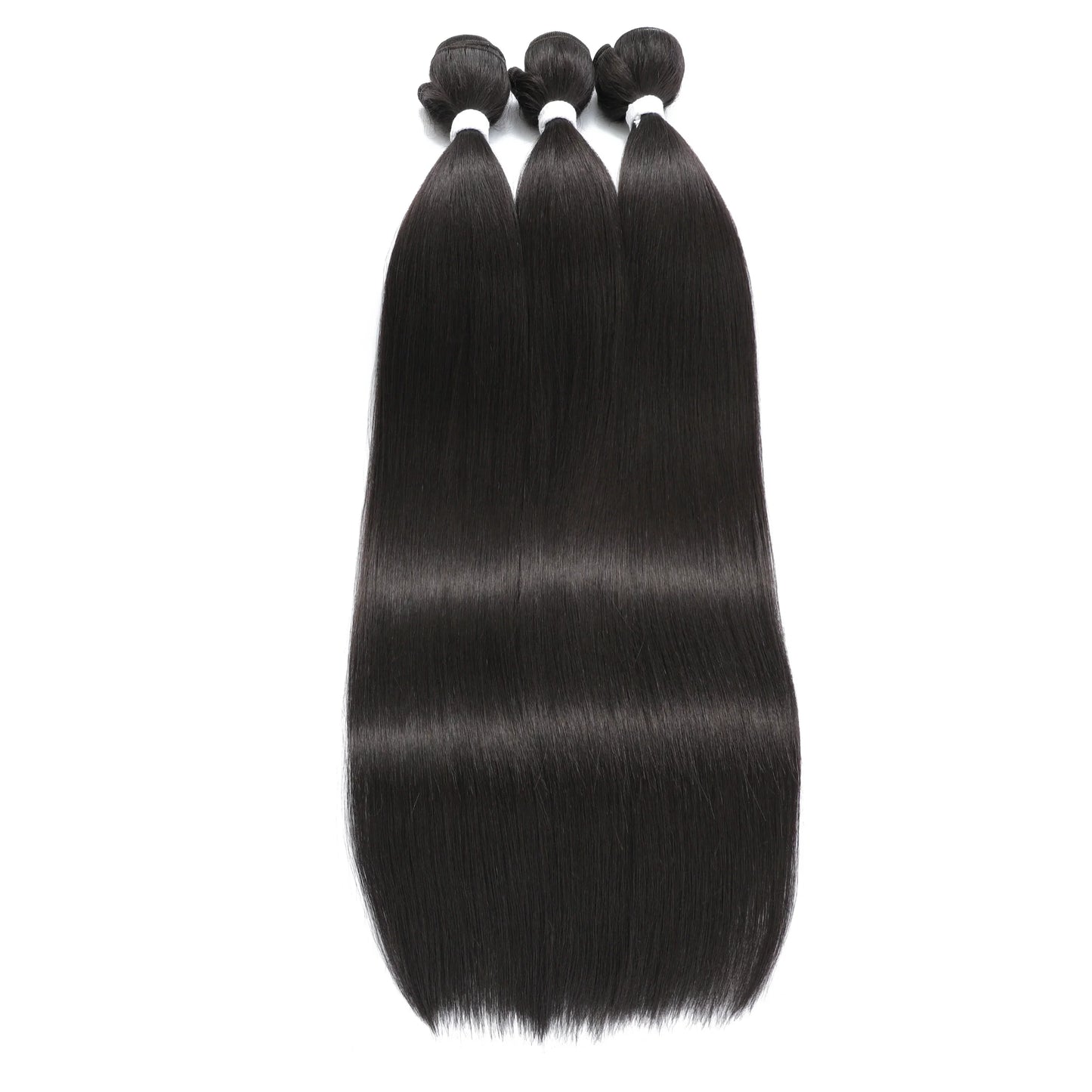 613 Honey Blonde Straight Hair Bundles Ombre Hair Extension 30 32 34 36Inch Super Long Hair Grey Synthetic Straight Hair Weaving
