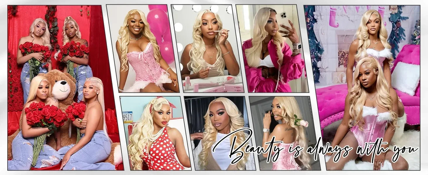 13x6 Hd 613 Blonde Body Wave 100% Human Hair Wigs Brazilian 30 40 Inch Transparent Lace Frontal Wig Wet And Wavy Lace Front Human Hair Wig